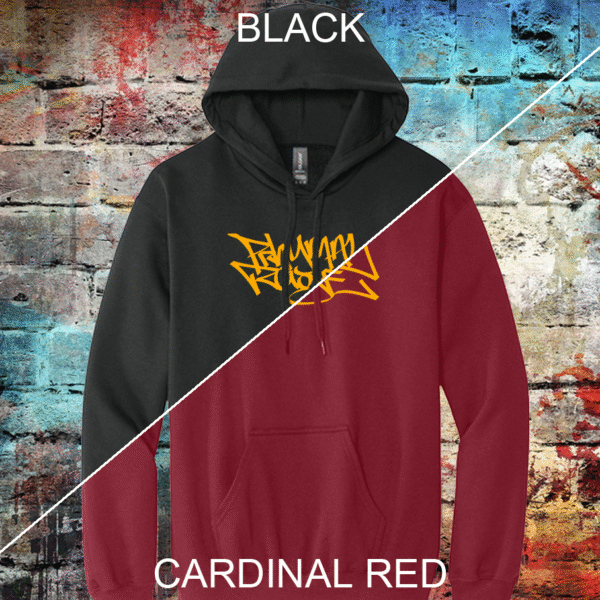 Prhymal Rage Graff Tag by Nil8 One - Softstyle Hoodie