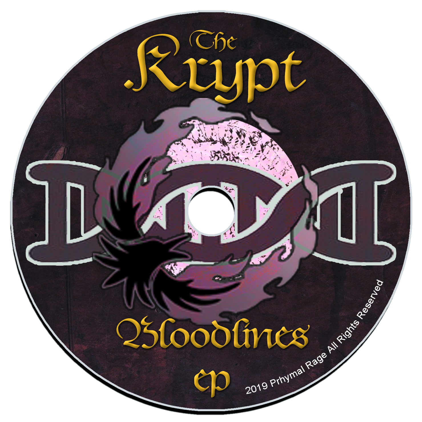 The Krypt - Bloodlines EP DP by Doc Remedy & SpOoKy on Prhymal Rage