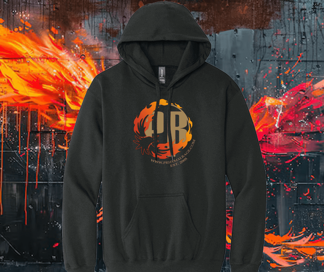 Prhymal Rage Logo - Softstyle Hoodie