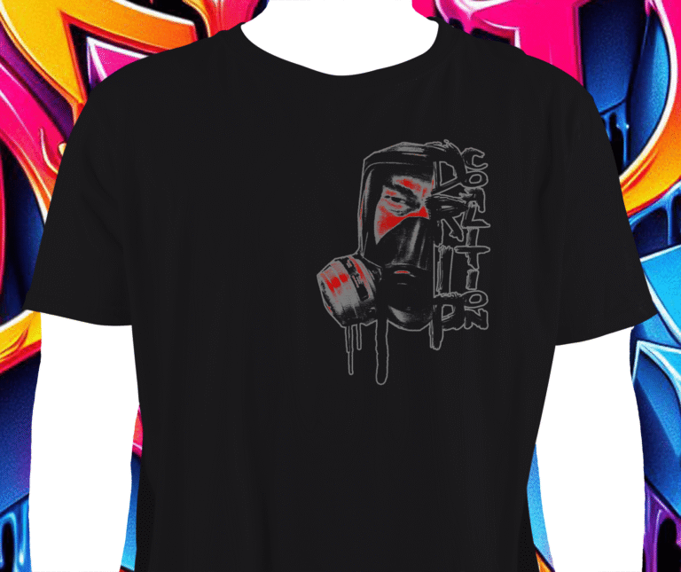 Drip Coalition (Gas Mask Logo) – Shirt