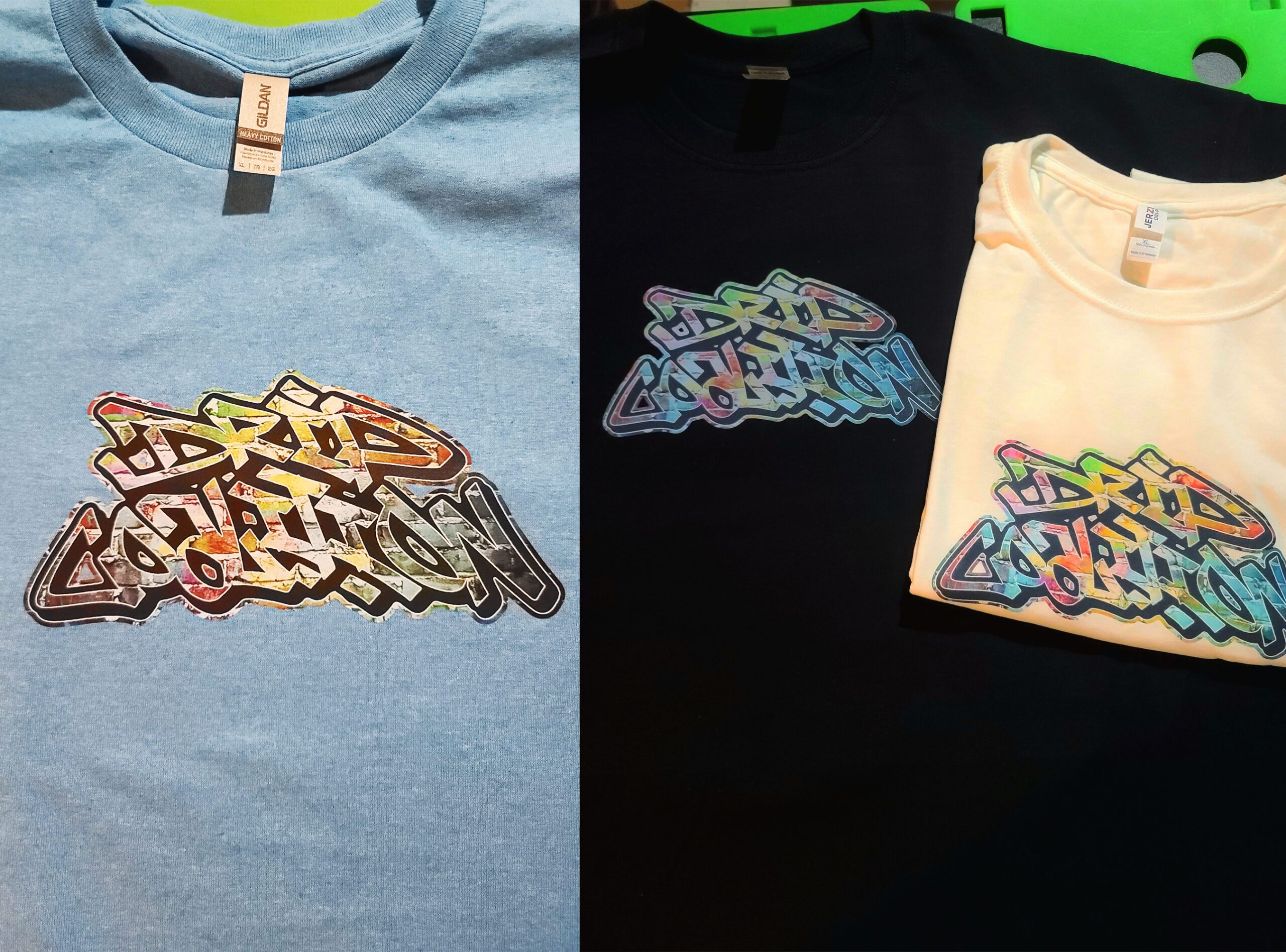 Nil8-One – Drip Coalition Graffiti Tag – Shirt - Image 4
