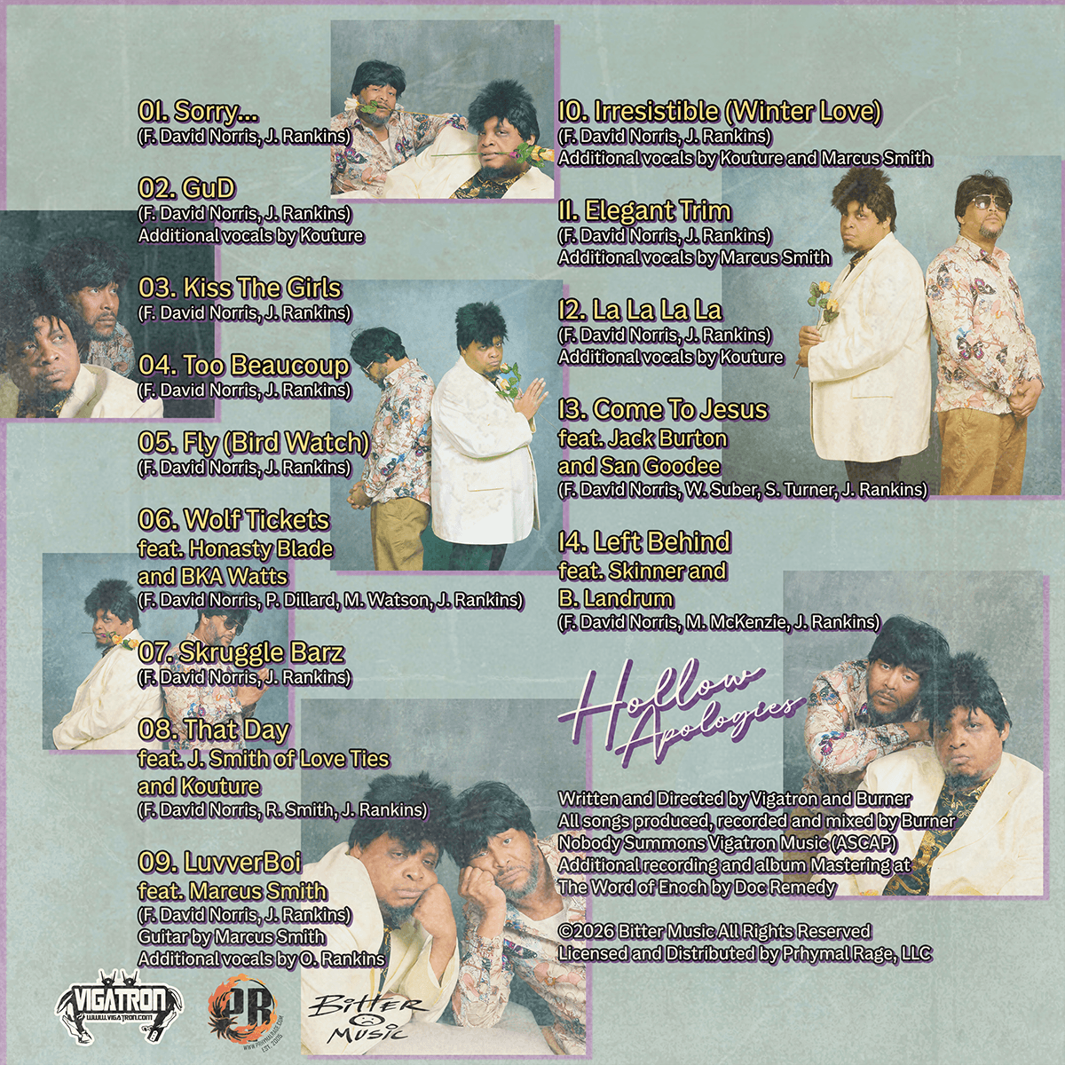 Vigatron X Burner - Hollow Apologies CD - Image 2